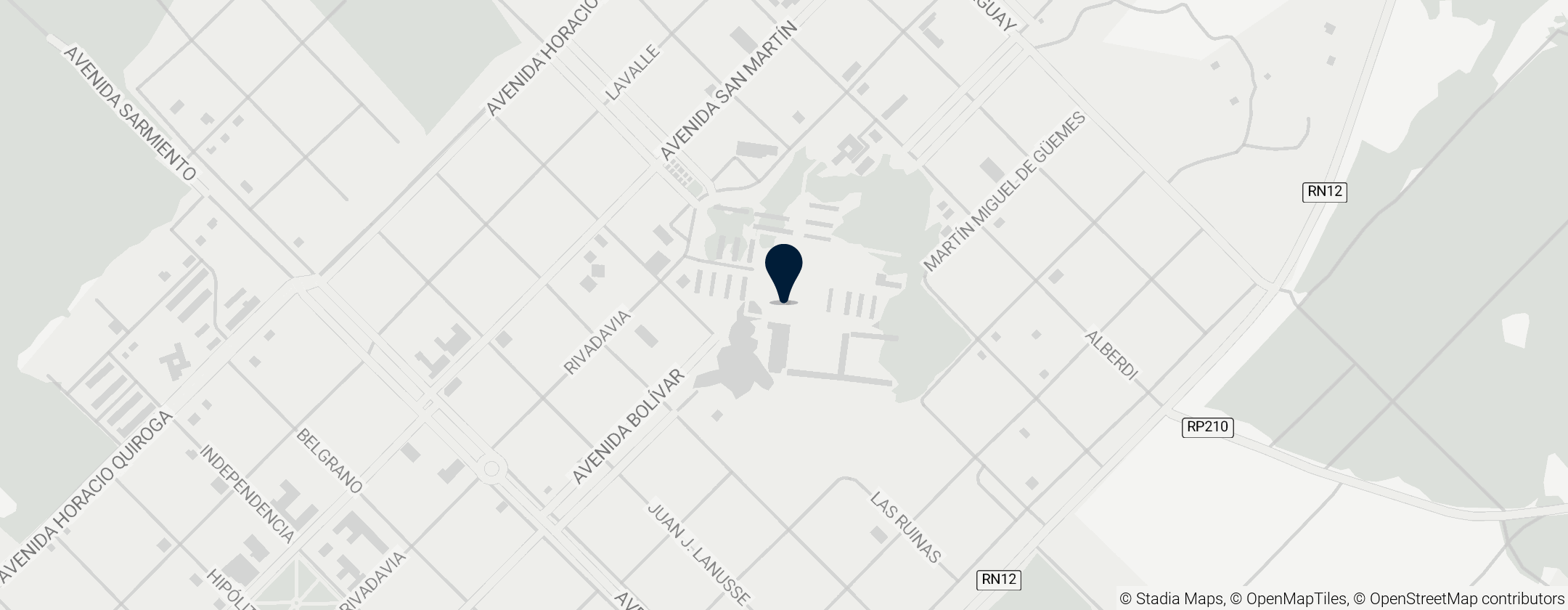 Map of San Ignacio Miní