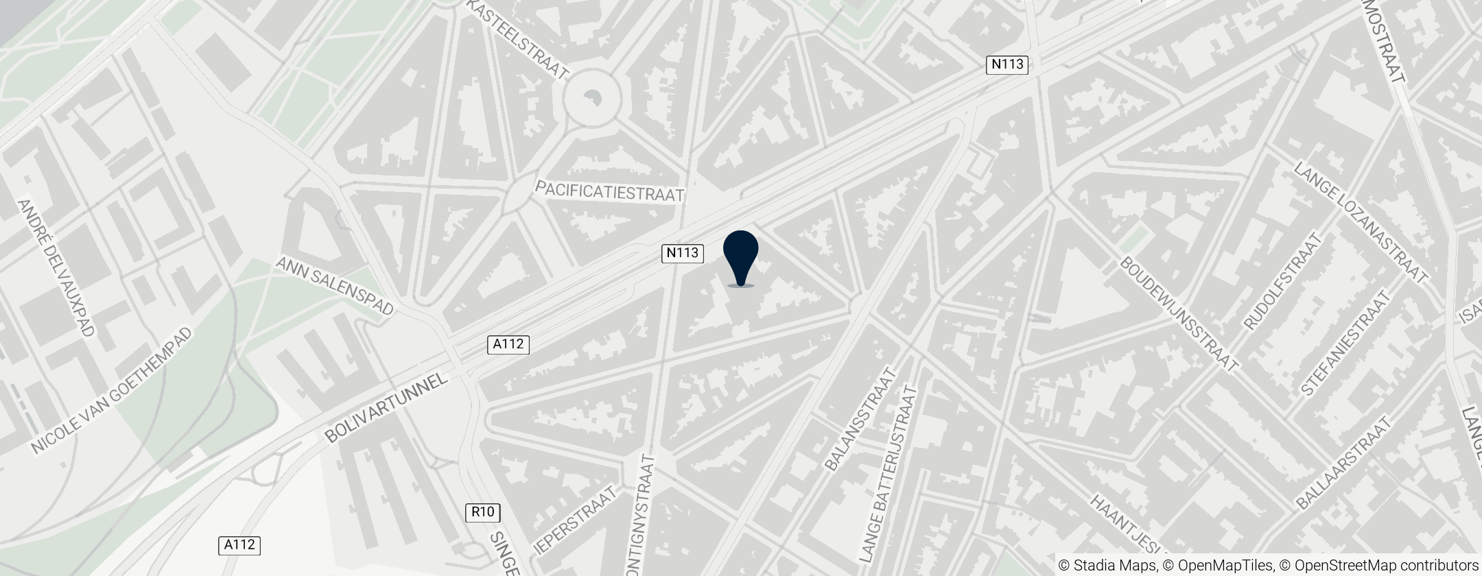 Map of Sint-Michiel-en-Sint-Petruskerk