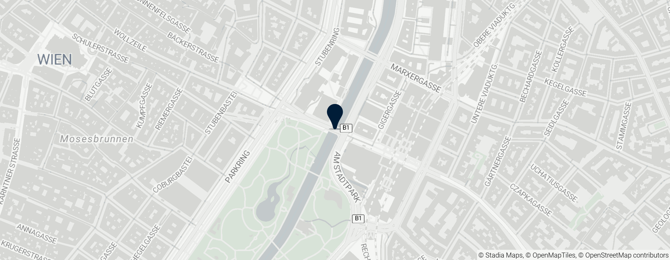 Map of Stubenbrücke