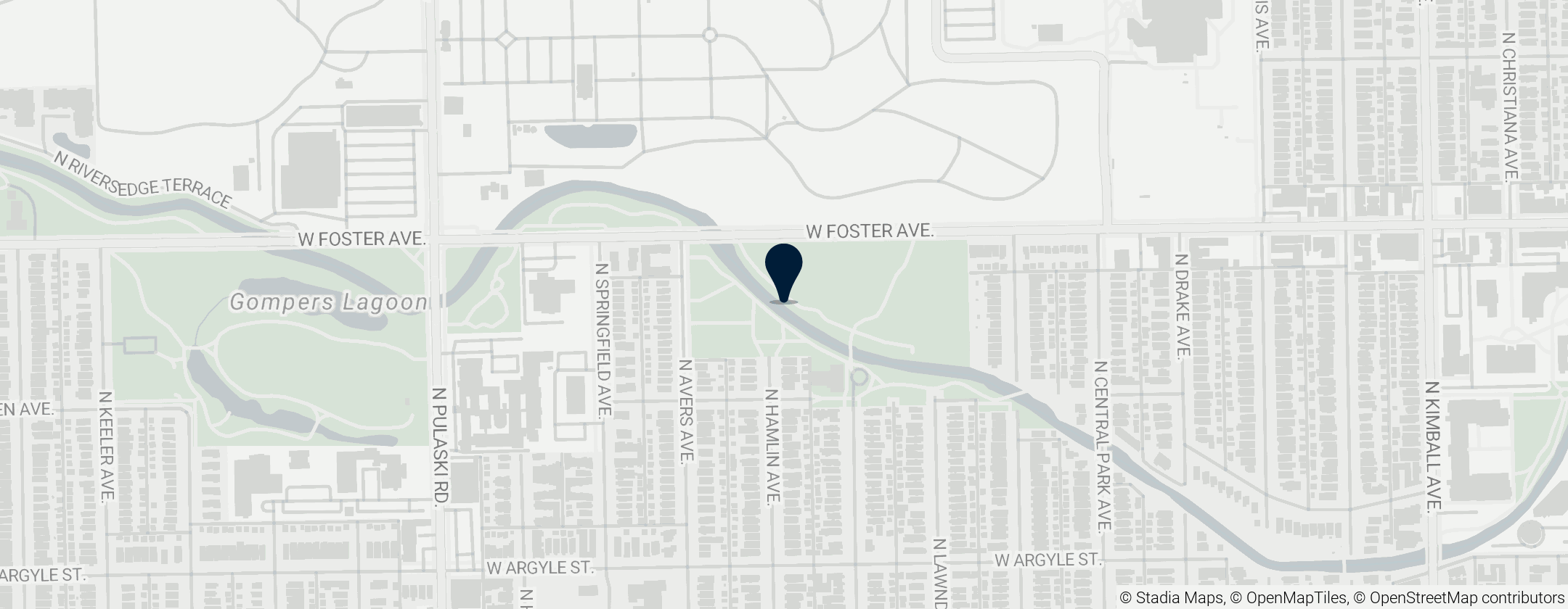 Map of Eugene Field Park