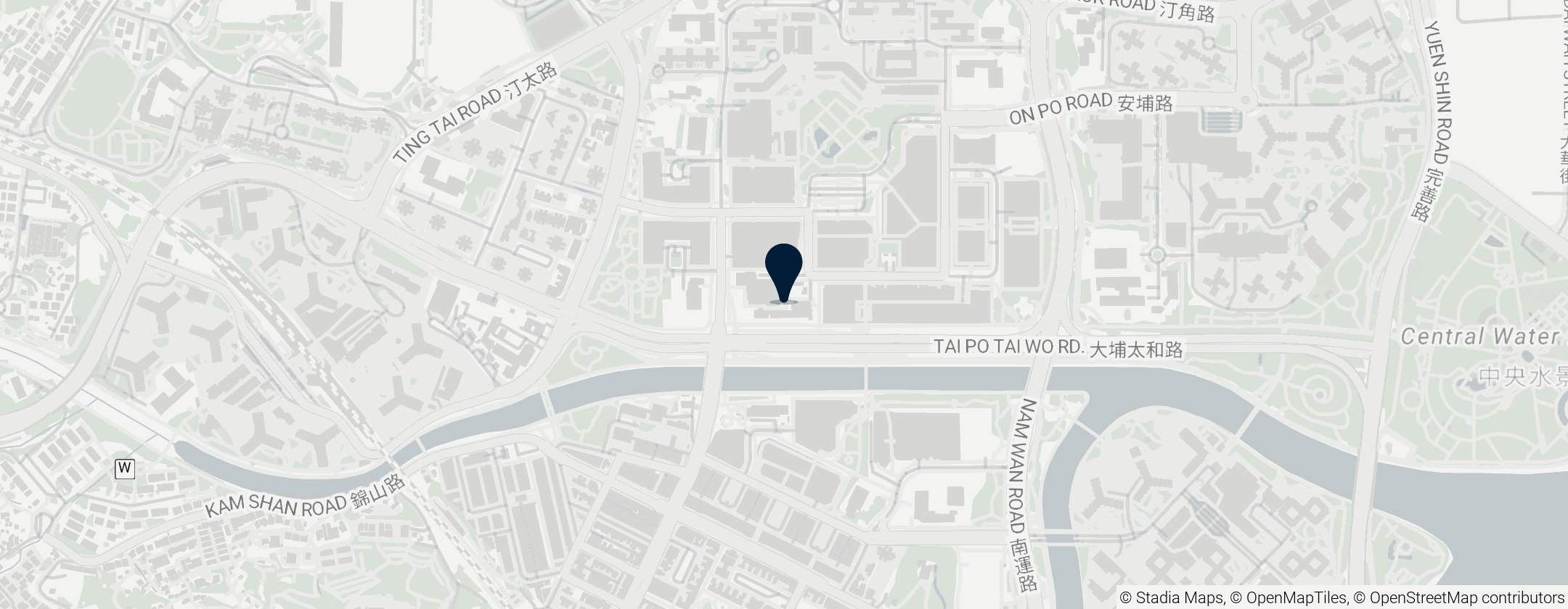 Map of 大埔官立中學