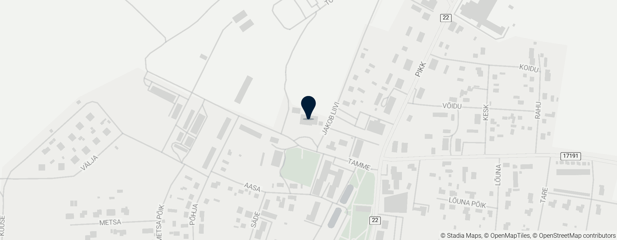 Map of Väike-Maarja Church