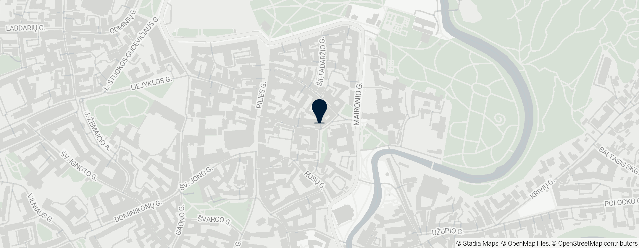 Map of Amber Museum-Gallery