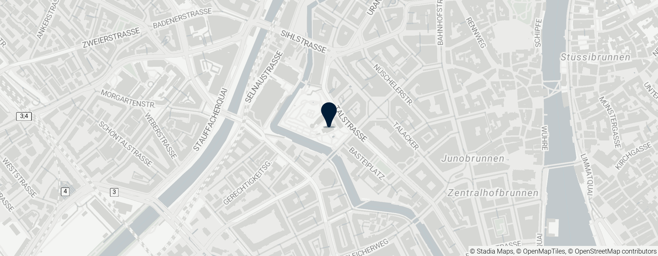 Map of Musée ethnographique de l'Université de Zurich