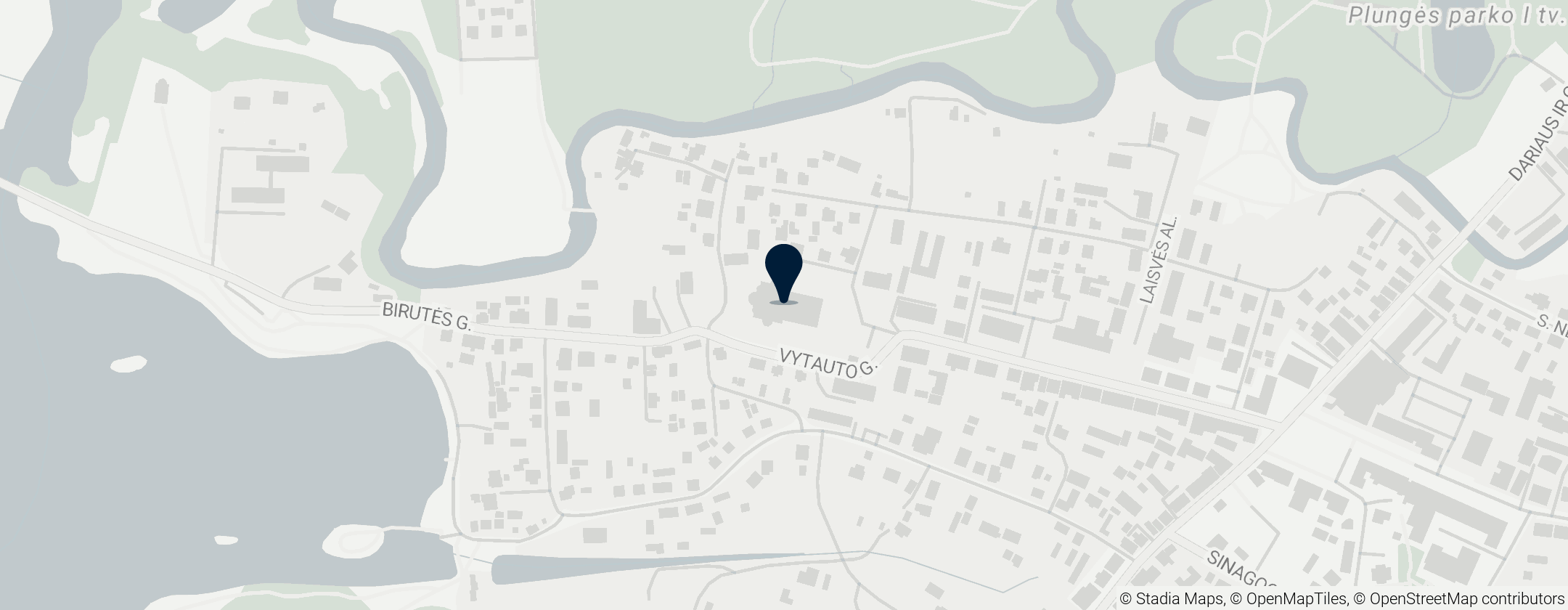 Map of Костёл Святого Иоанна Крестителя