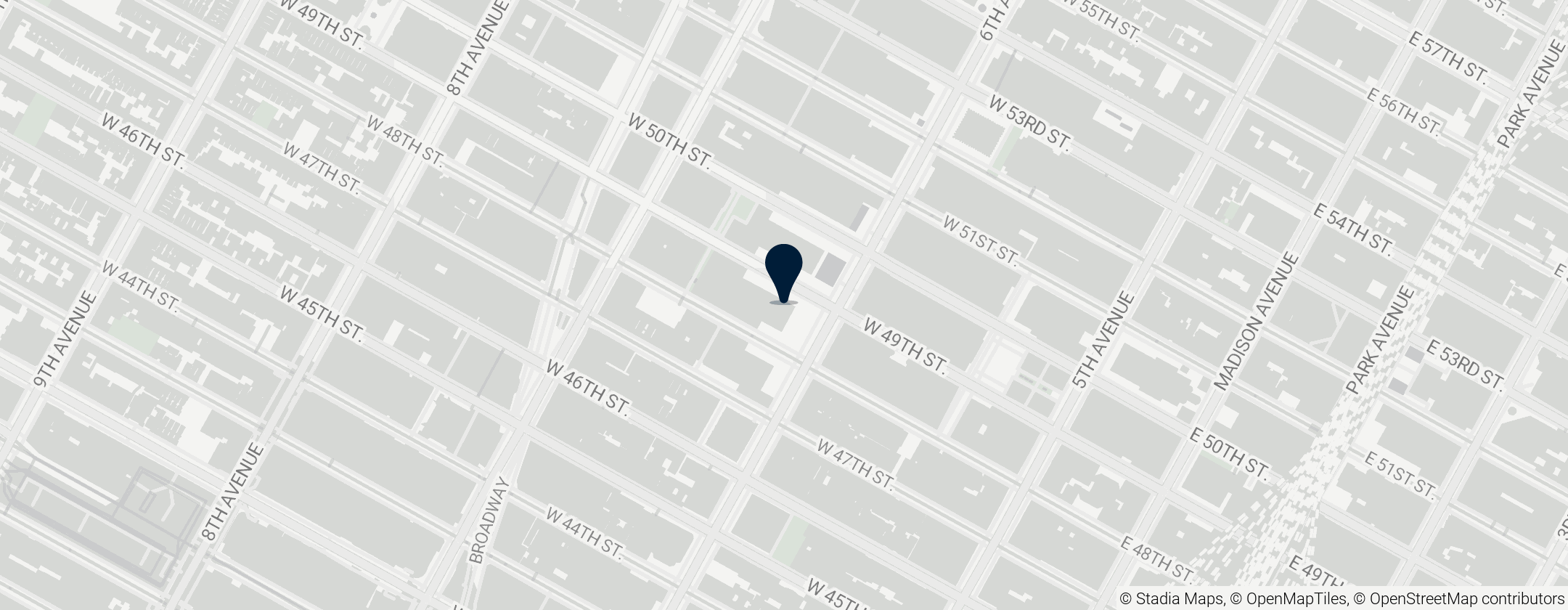 Map of Del Frisco's Double Eagle Steak House