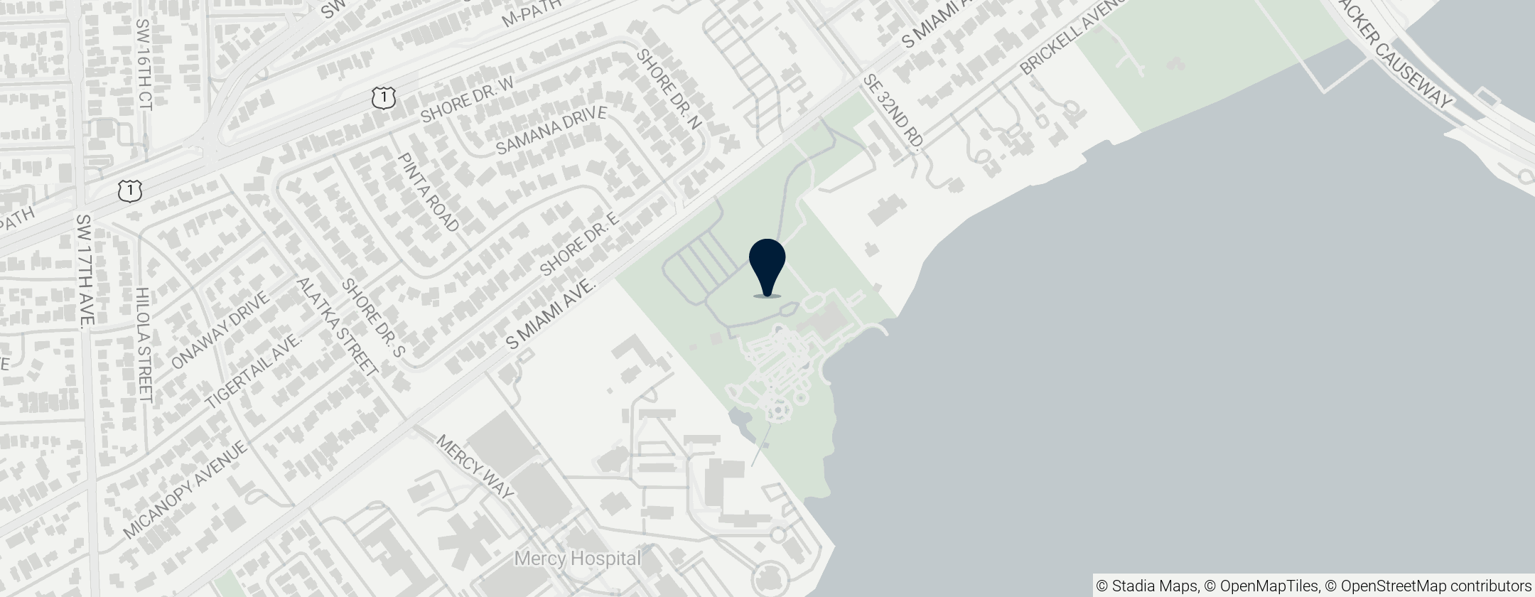 Map of Villa Vizcaya