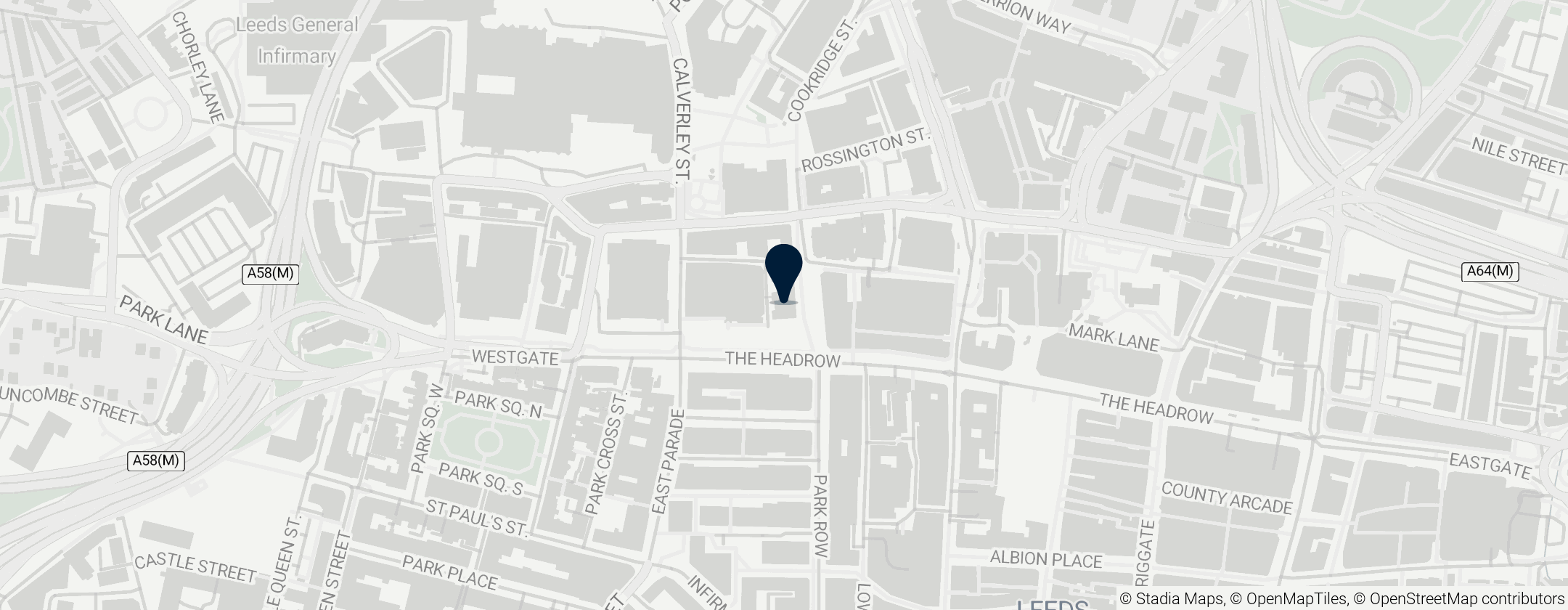 Map of Henry Moore Institute