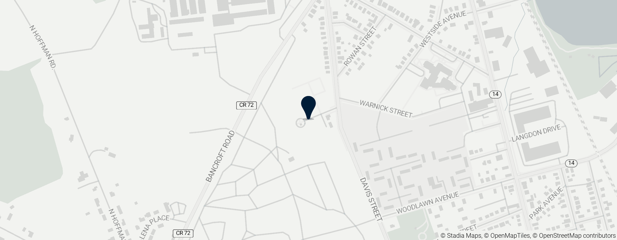 Map of Woodlawn National Cemetery