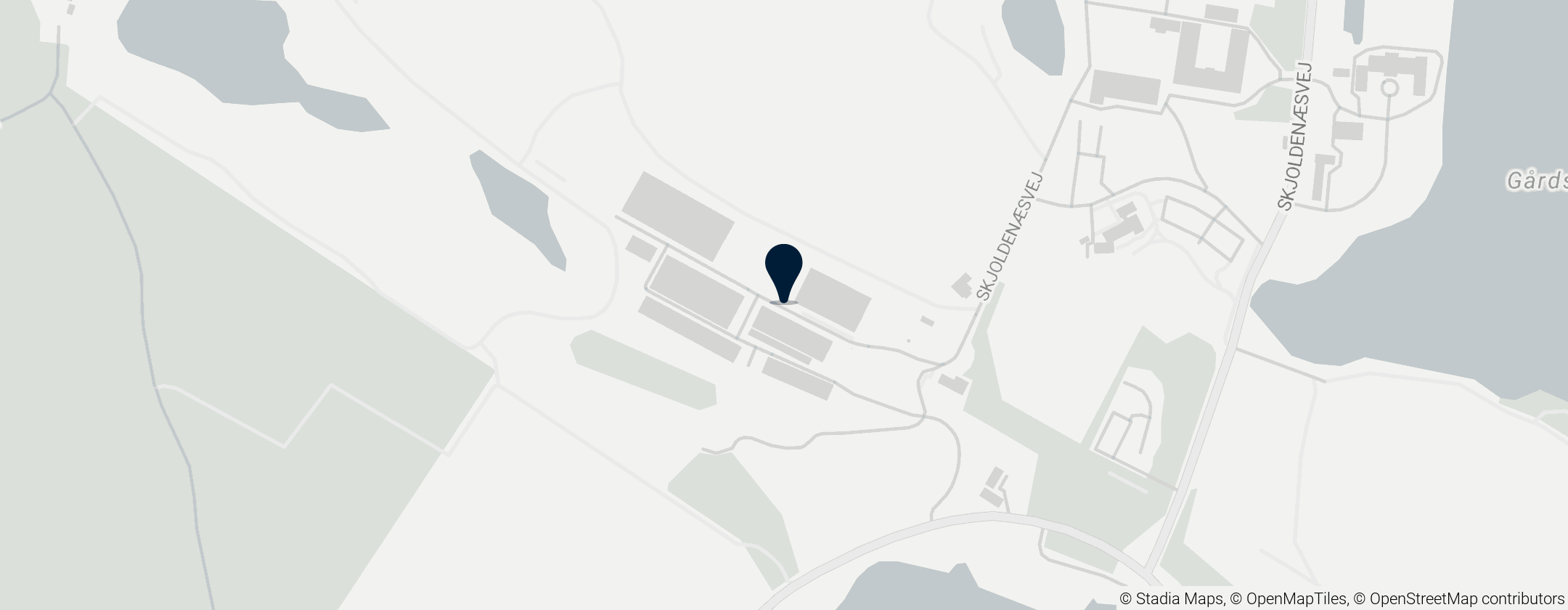 Map of Danish Tramway Museum