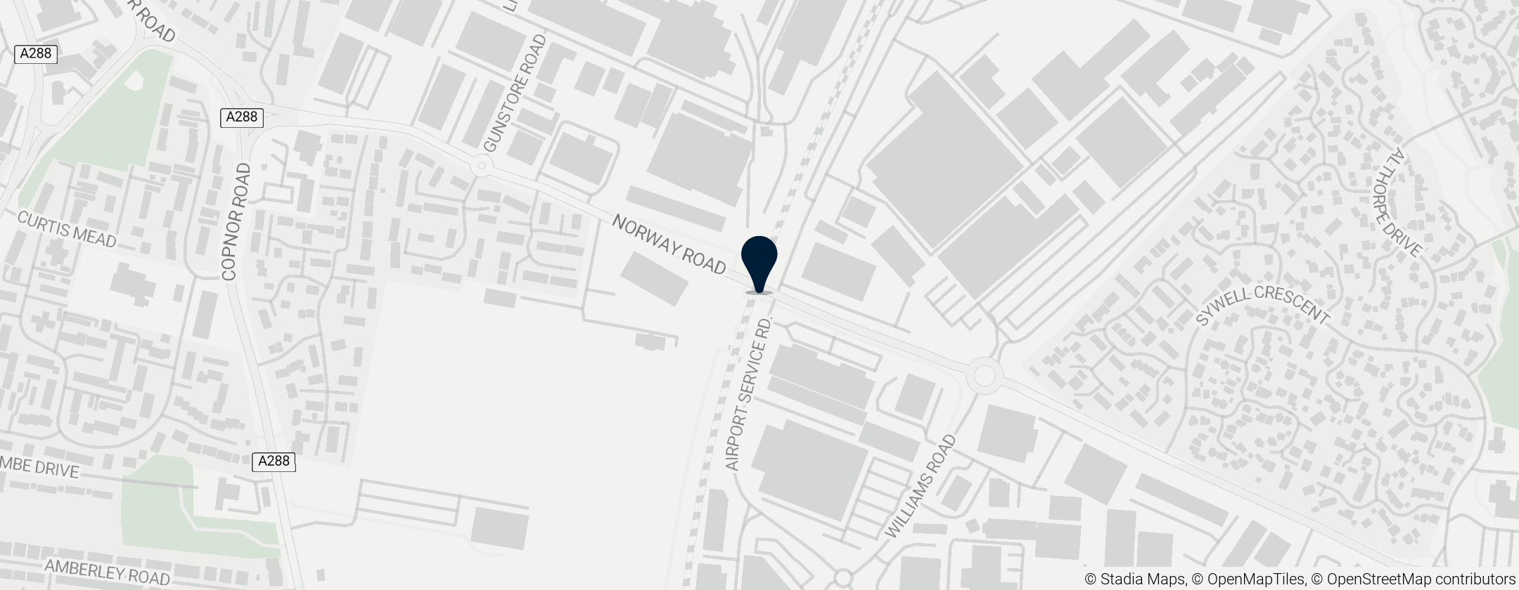 Map of Station Hilsea