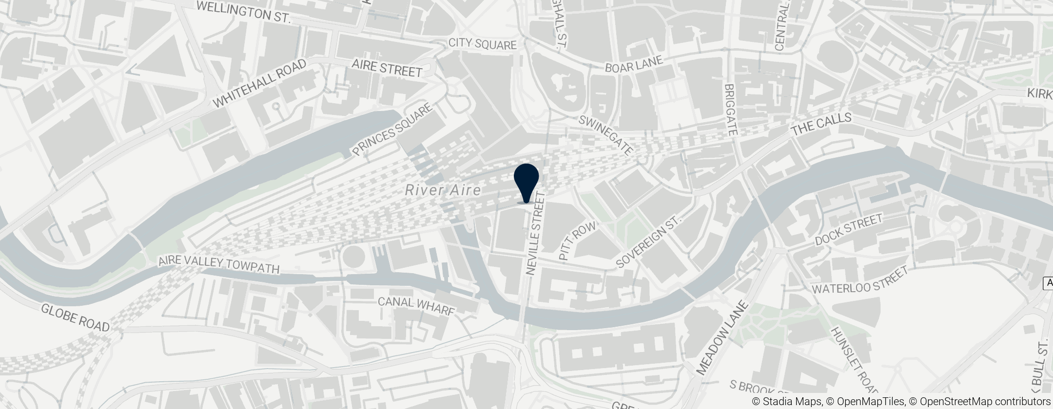 Map of Gare de Leeds