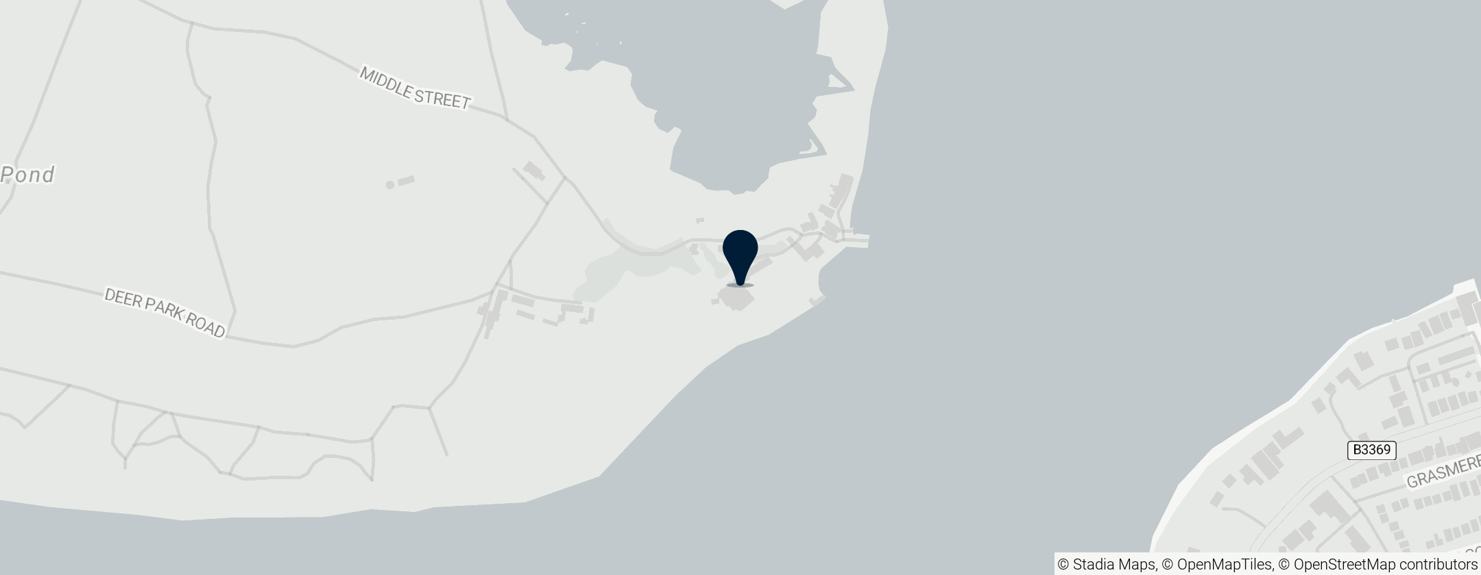 Map of Brownsea Castle