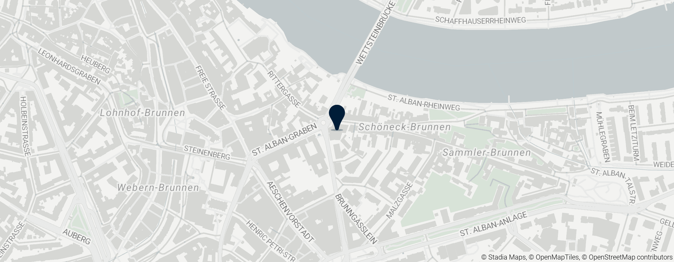 Map of Kunstmuseum Basel