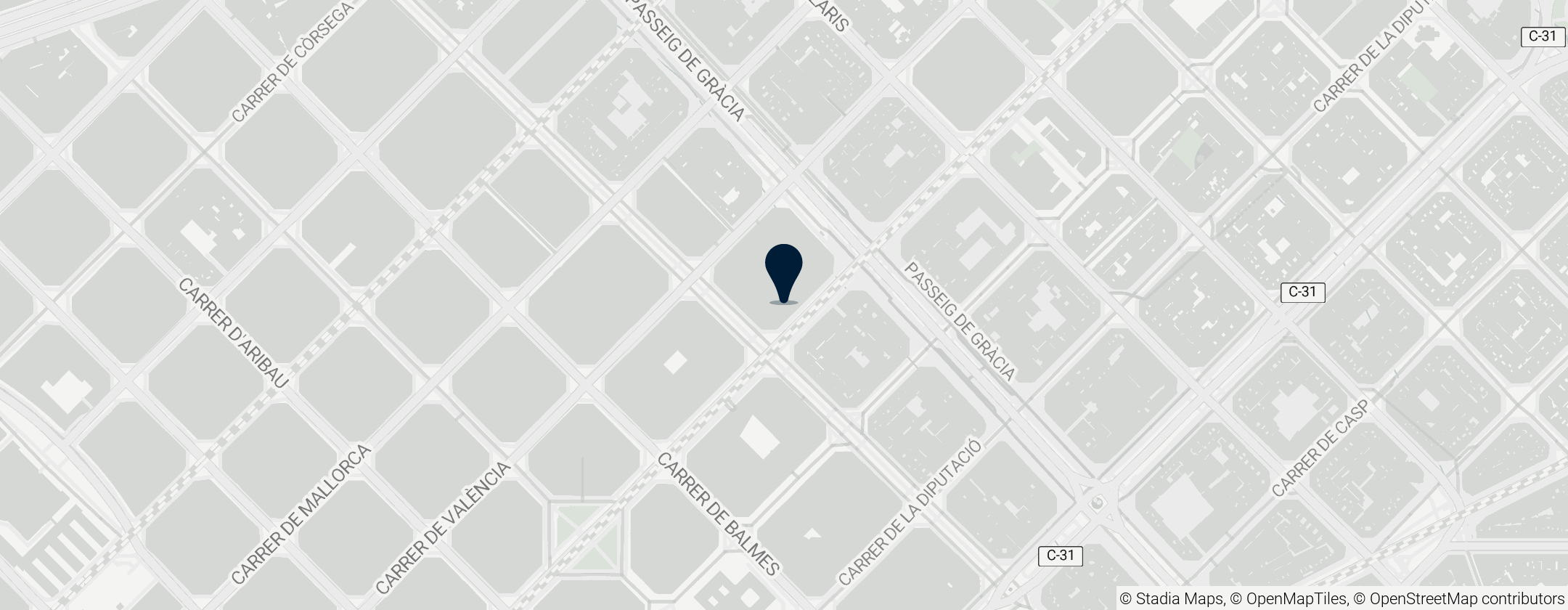 Map of Fondation Antoni-Tàpies