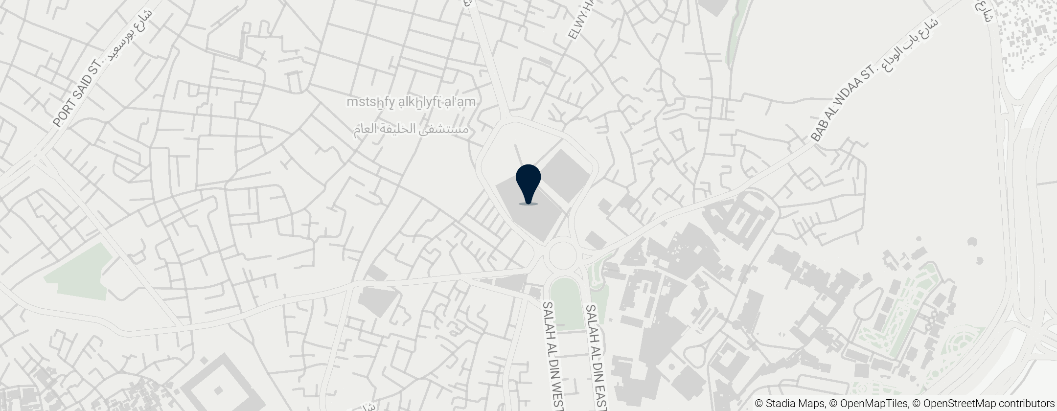 Map of Sultan Hassan Mosque