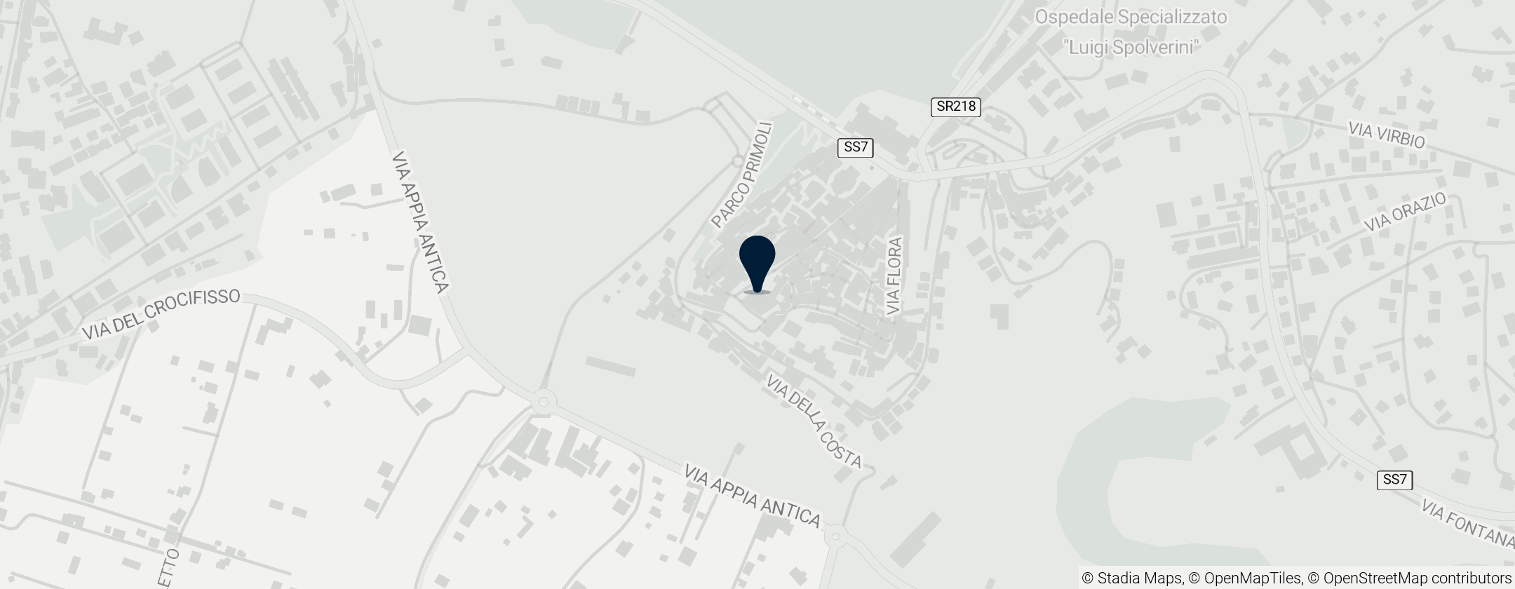 Map of ex Chiesa di San Nicola