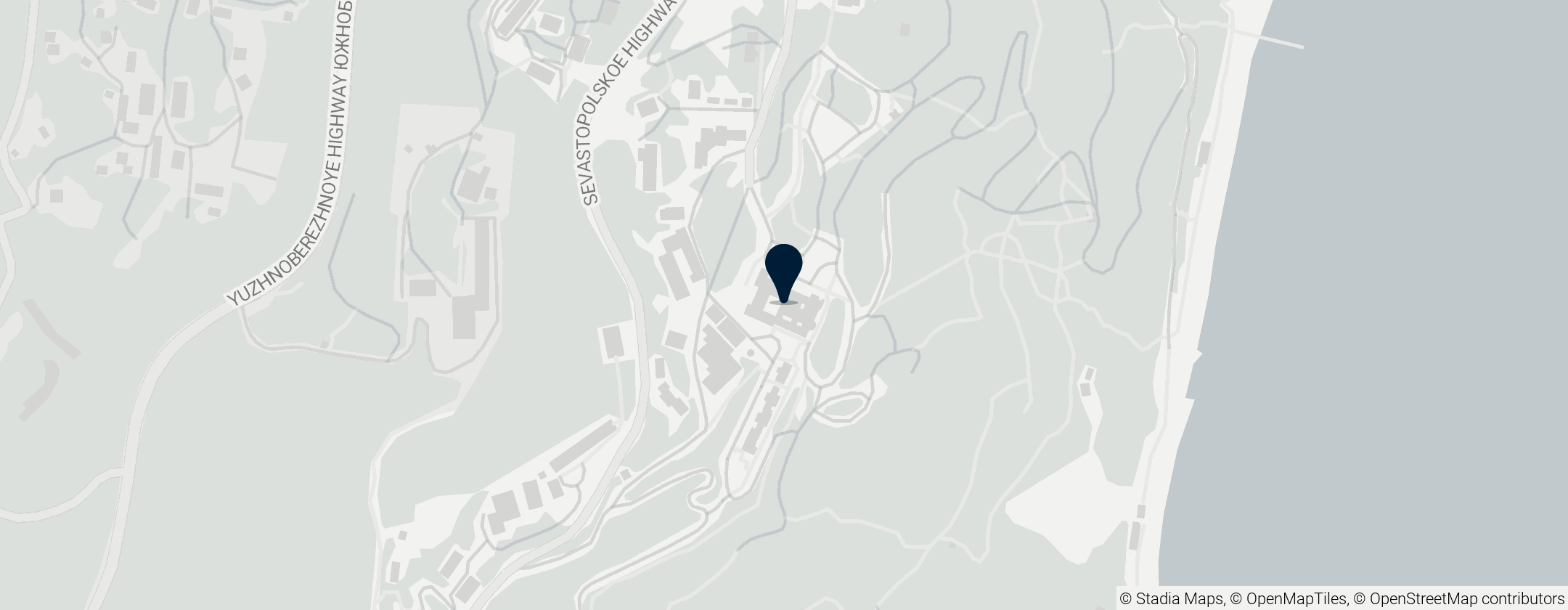 Map of Livadia Palace