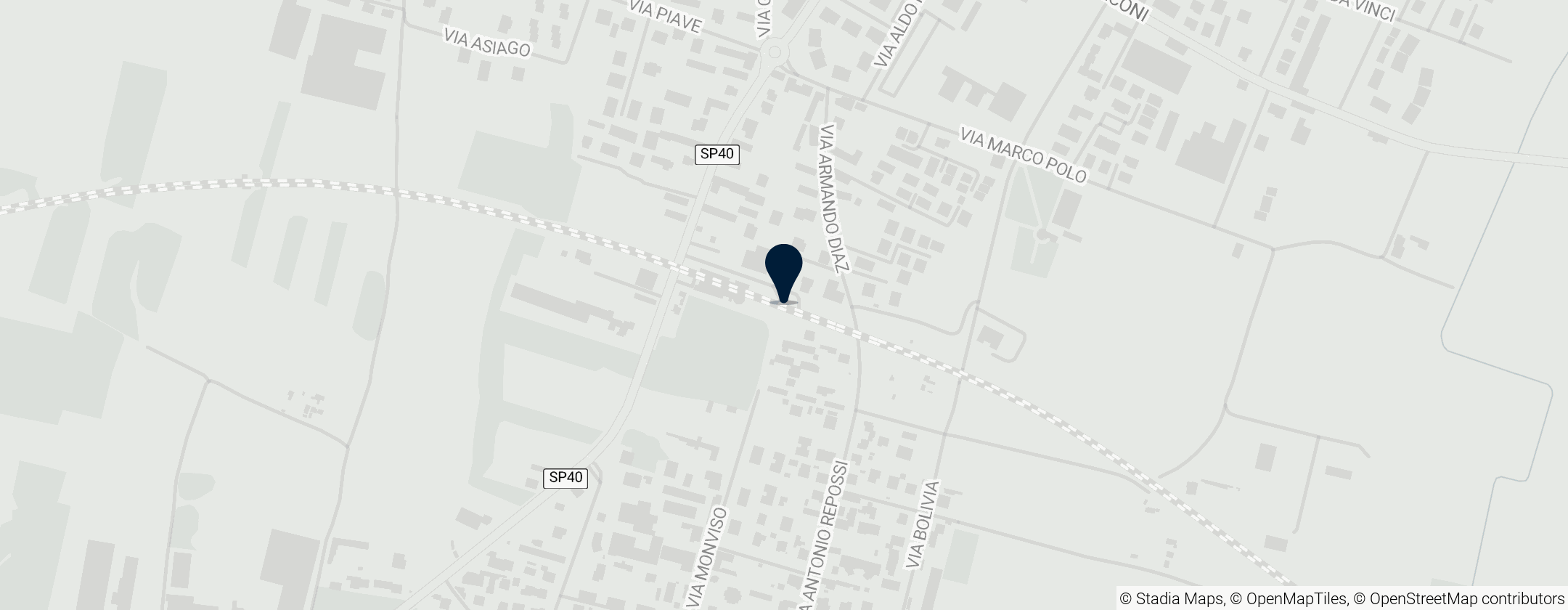 Map of Ferno-Lonate Pozzolo