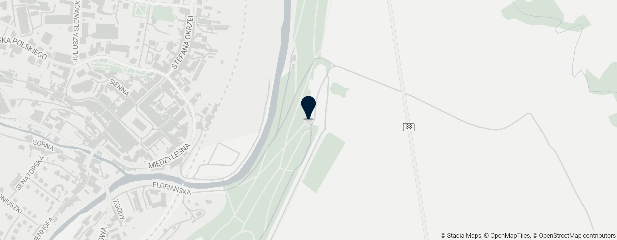 Map of Kaplica św. Floriana w Bystrzycy Kłodzkiej