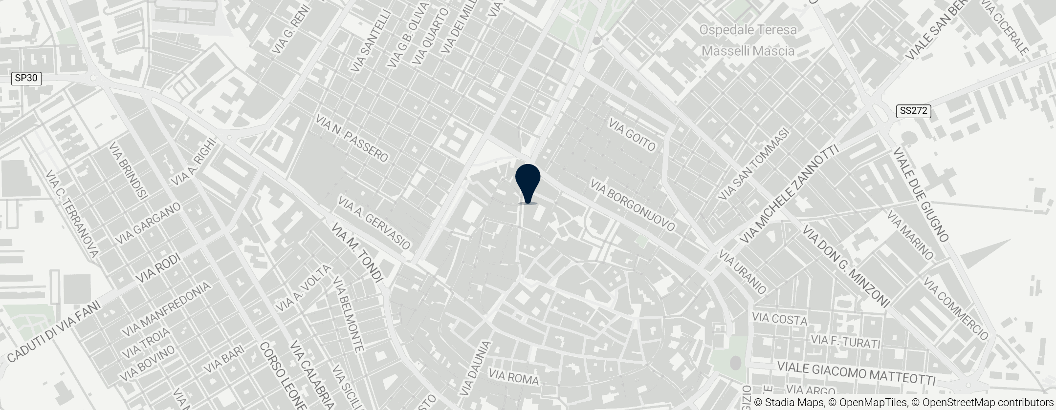 Map of Chiesa di San Lorenzo delle Benedettine