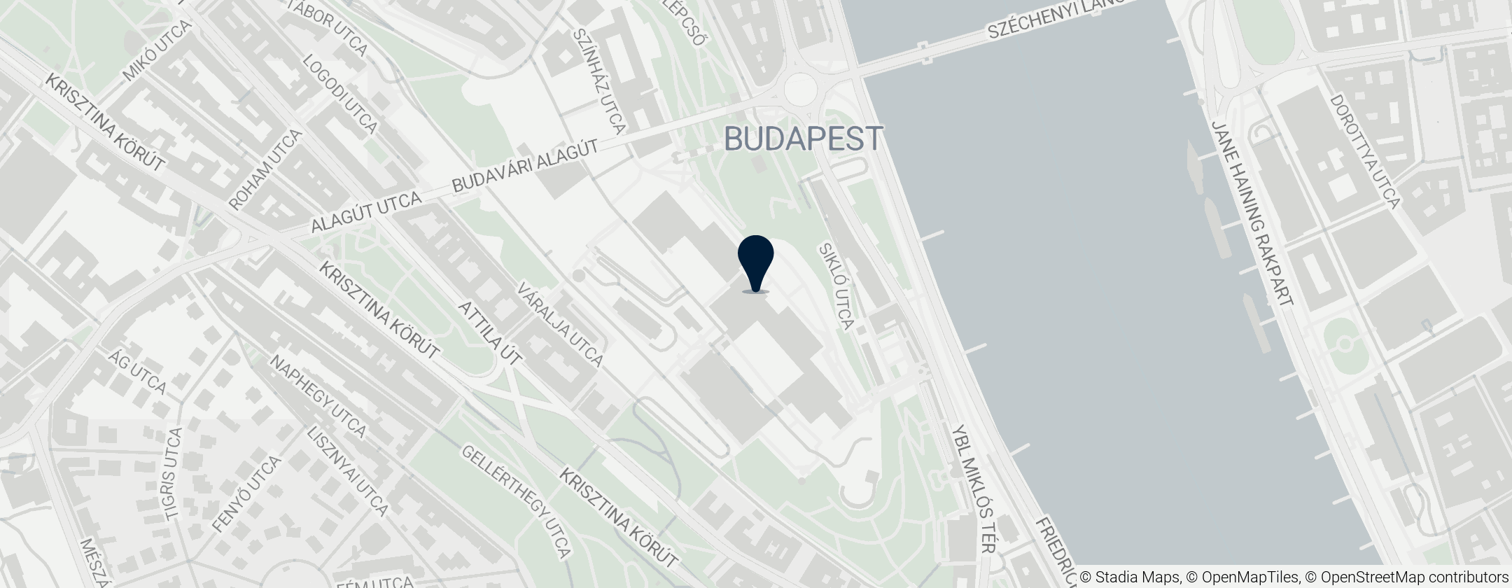 Map of Galleria nazionale ungherese