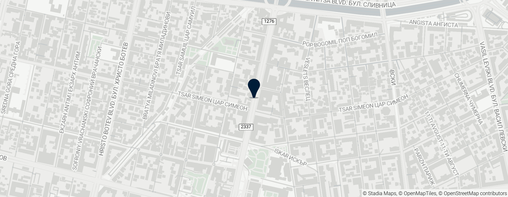 Map of Marie Louise Boulevard