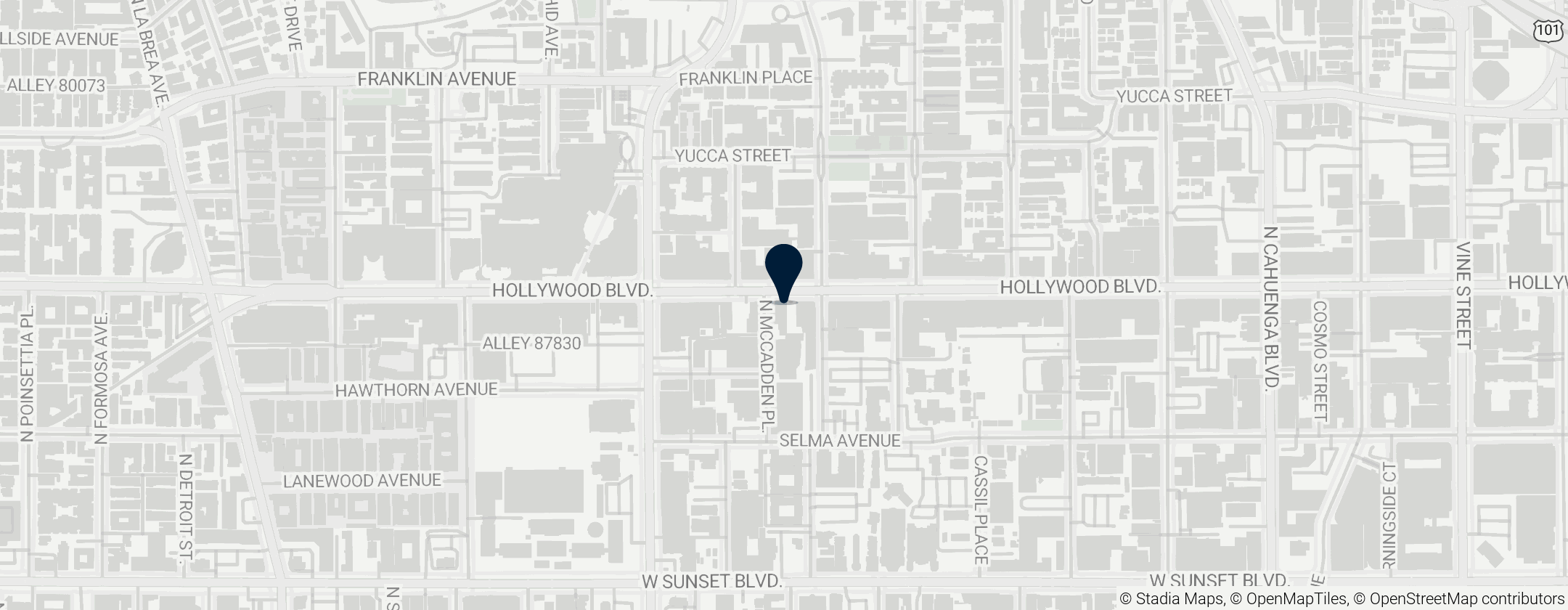 Map of Tempo Cantina