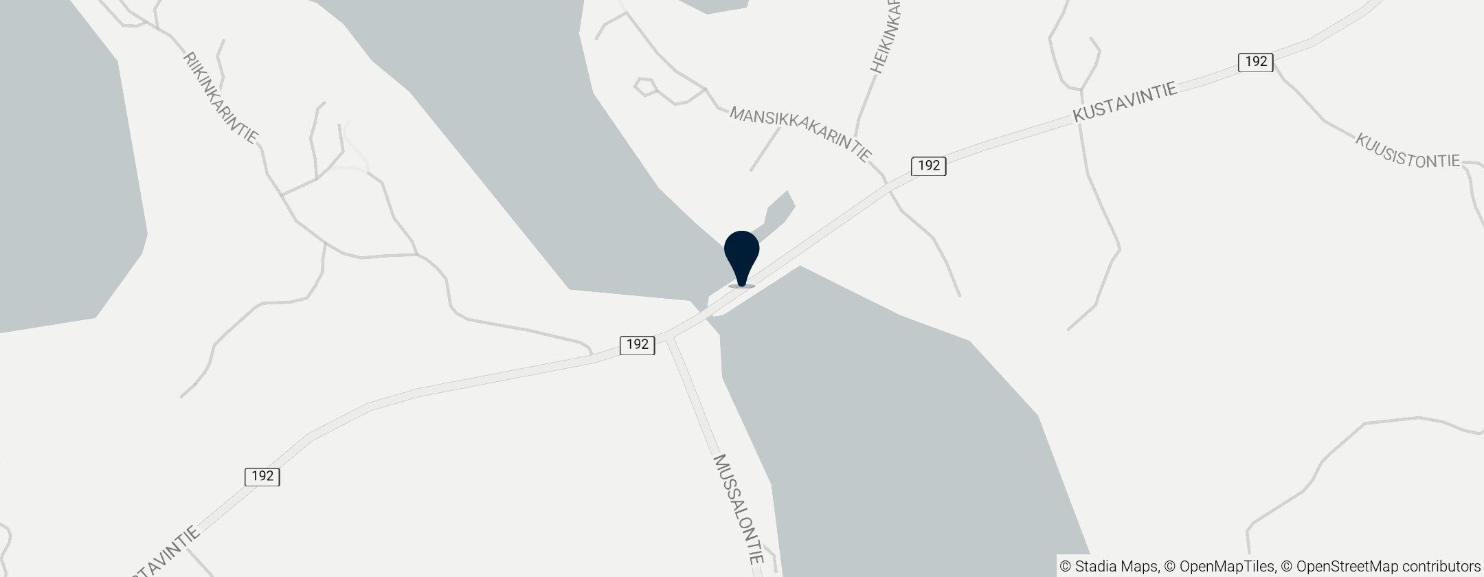 Map of Route périphérique de l'archipel