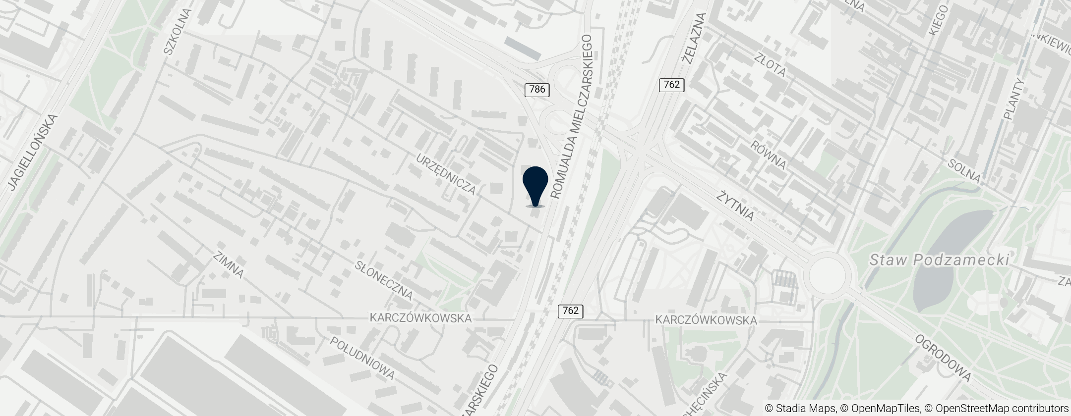 Map of Kościół pw. Niepokalanego Serca Najświętszej Maryi Panny