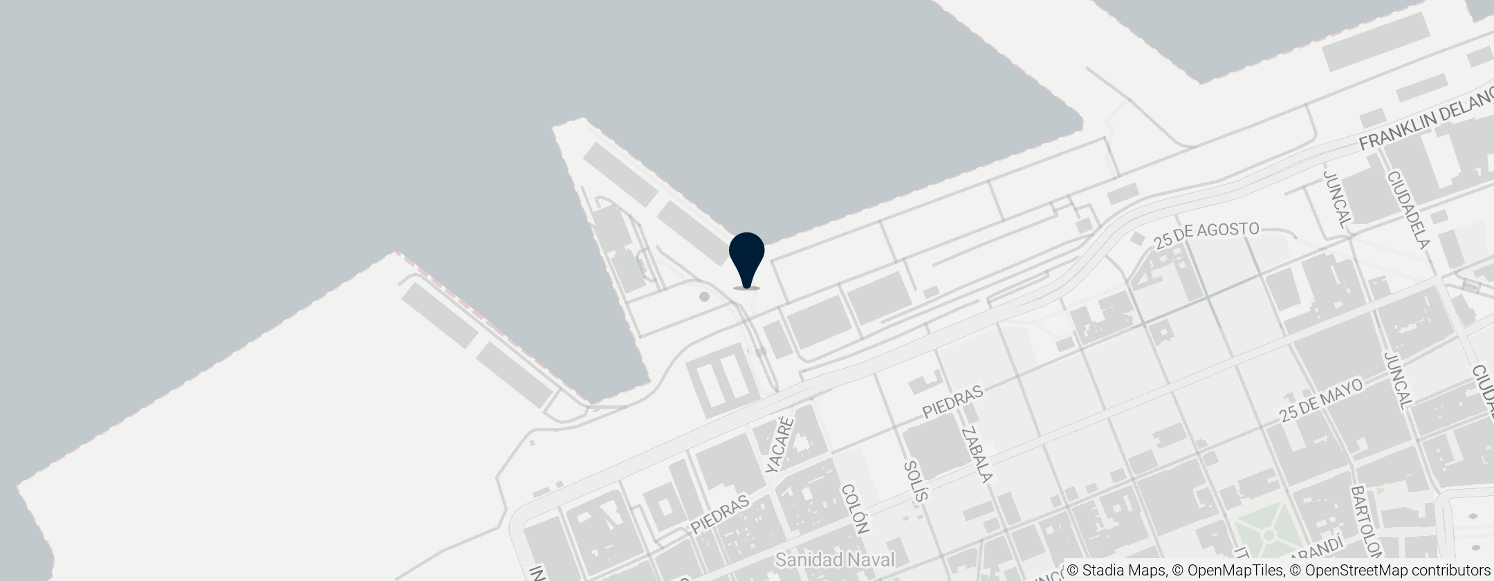 Map of Admiral Graf Spee