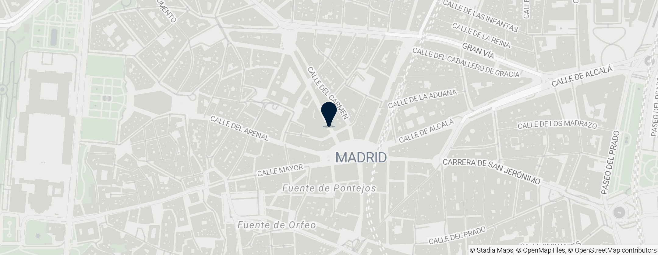 Map of El Corte Inglés