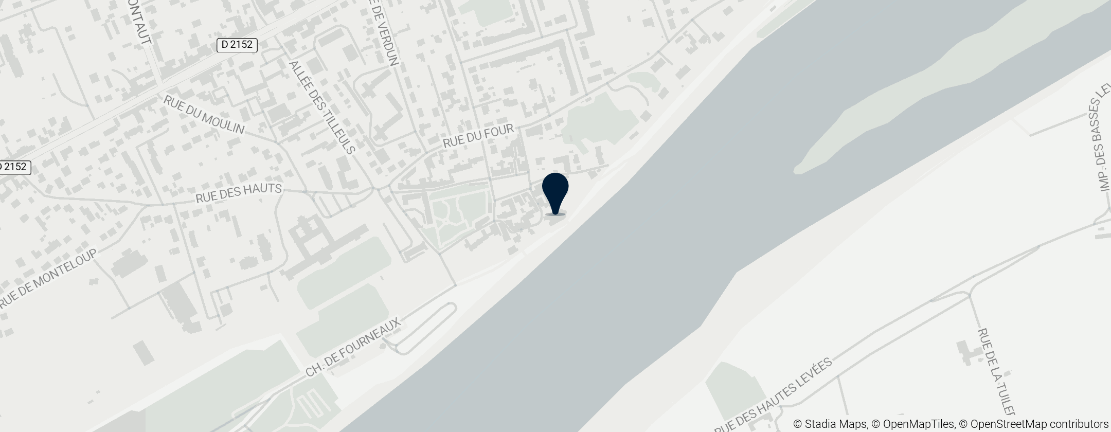 Map of Église Saint-Mesmin de La Chapelle-Saint-Mesmin