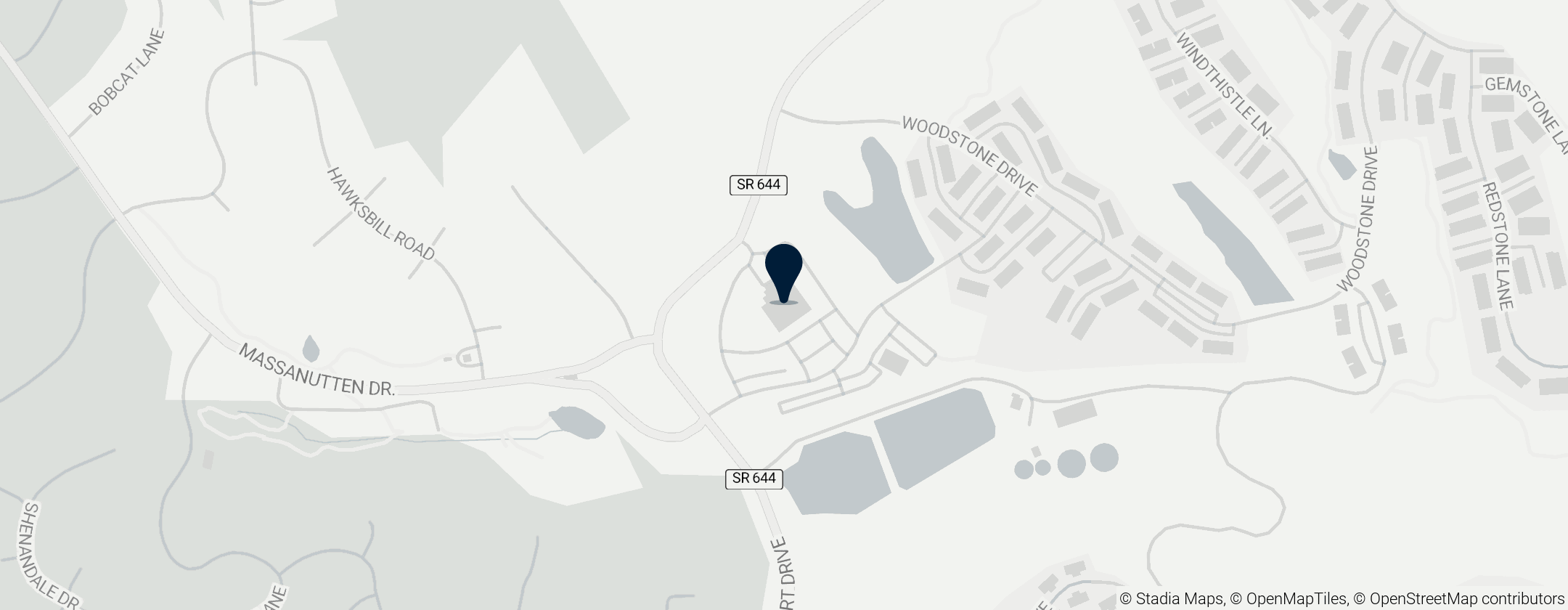 Map of Massanutten Waterpark