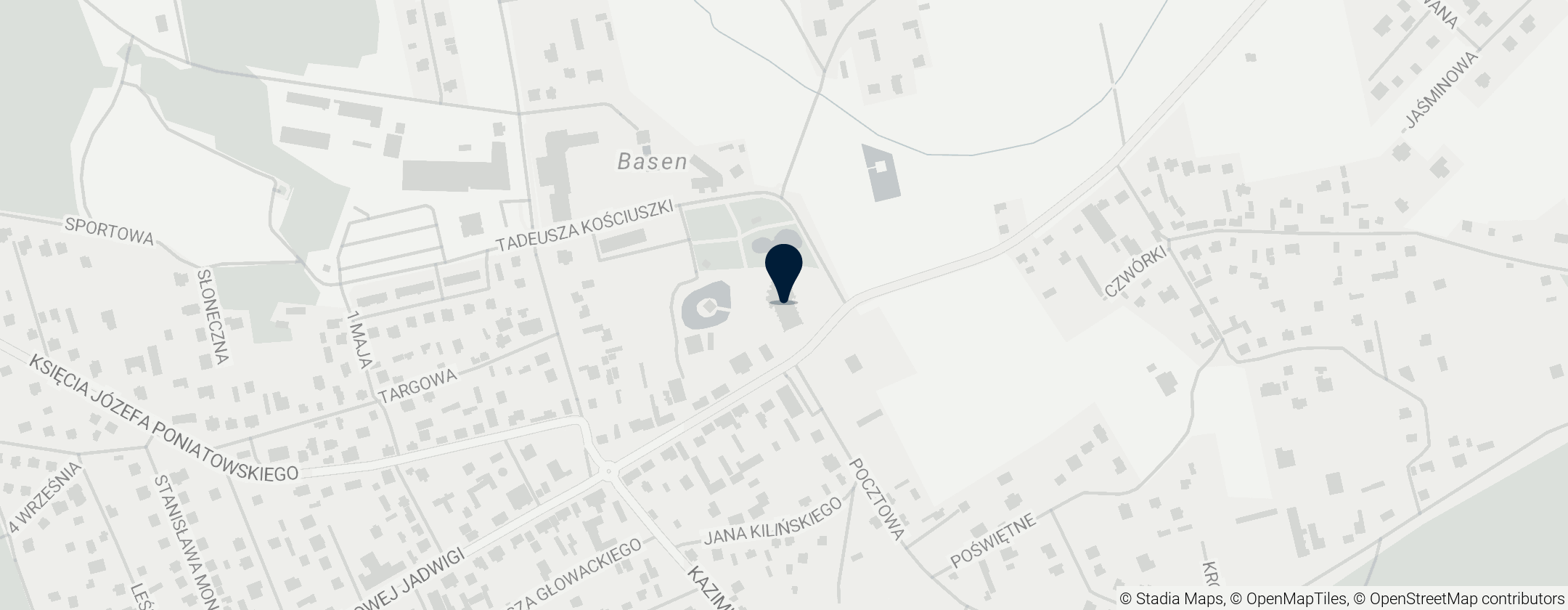 Map of Kościół Wniebowzięcia Najświętszej Maryi Panny w Długosiodle