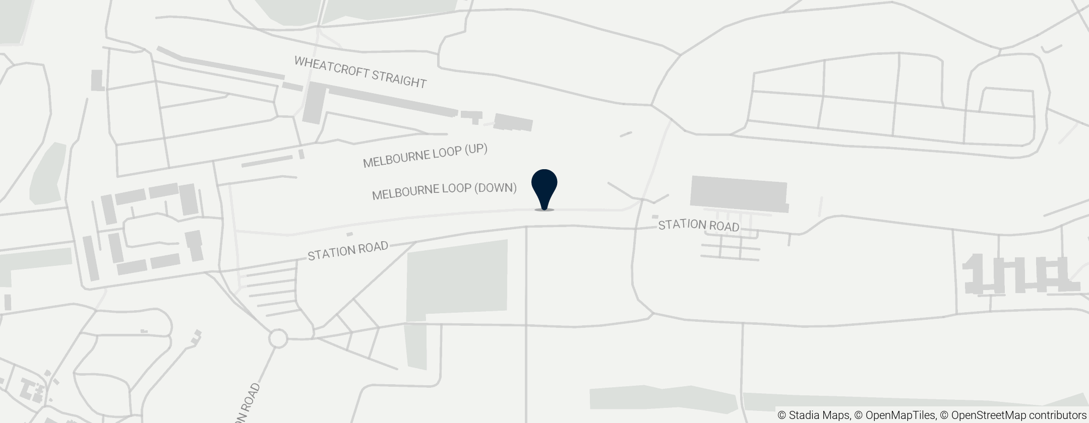 Map of Donington Park