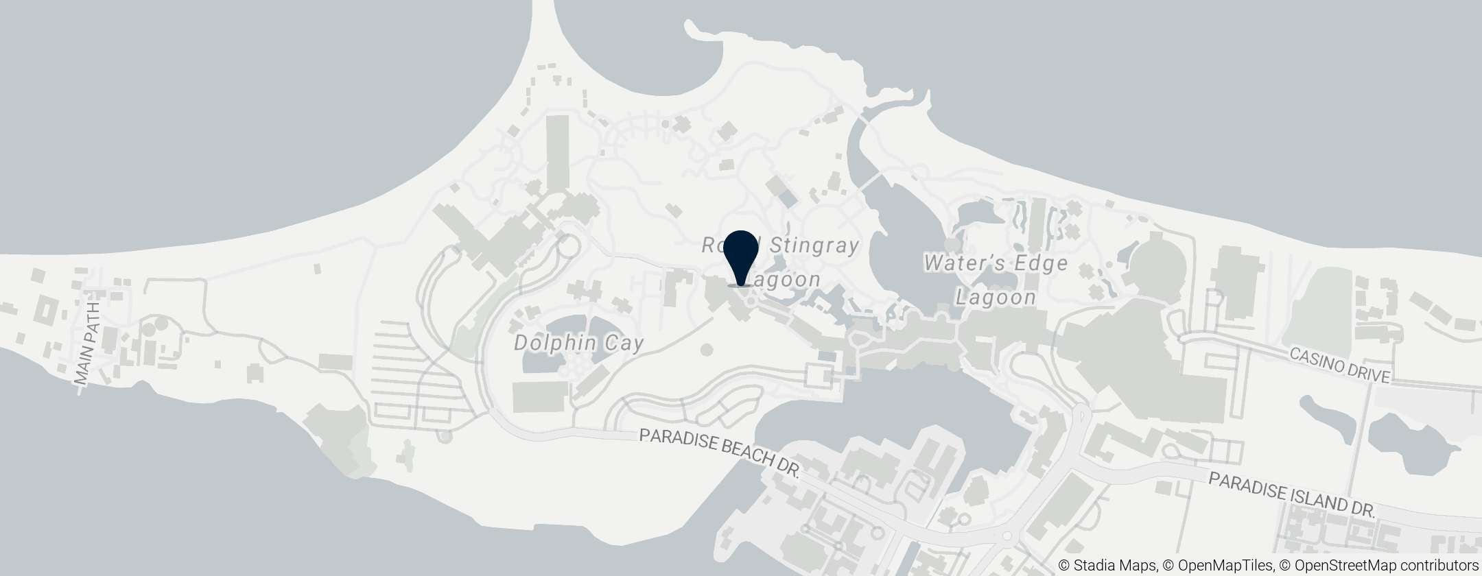 Map of Atlantis Marine Habitat