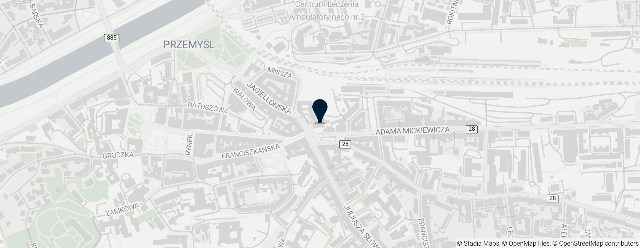 Map of Kościół św. Antoniego Padewskiego w Przemyślu