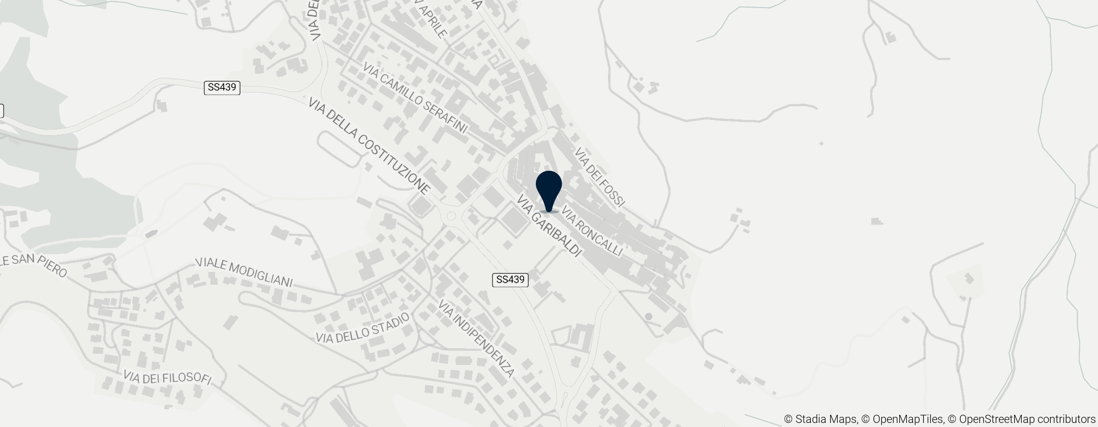 Map of Bicocchi Museum