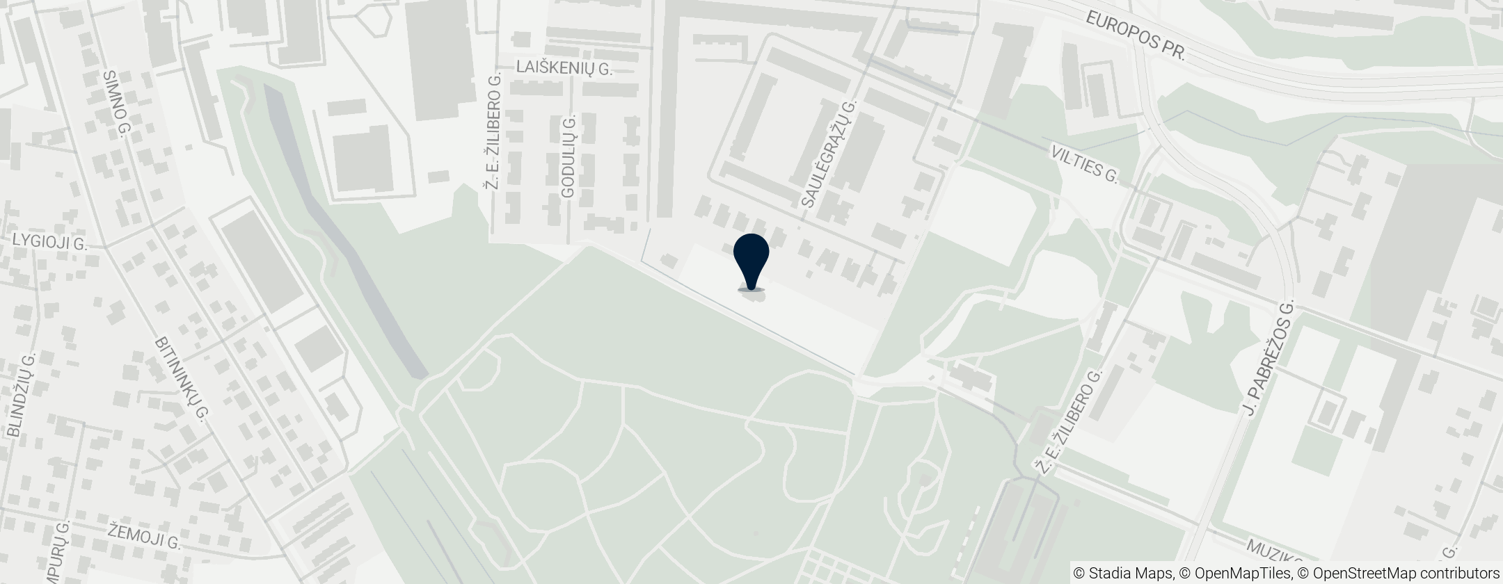 Map of Cerkiew św. Sergiusza z Radoneża w Kownie