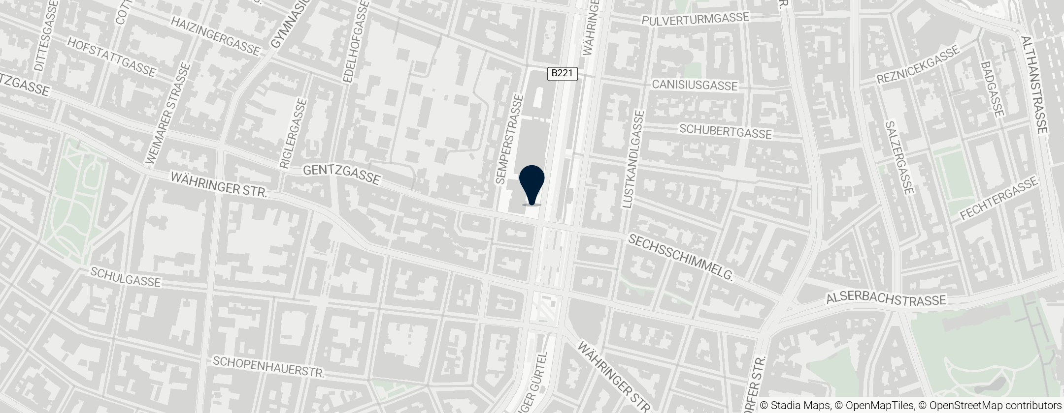 Map of FHWien der WKW