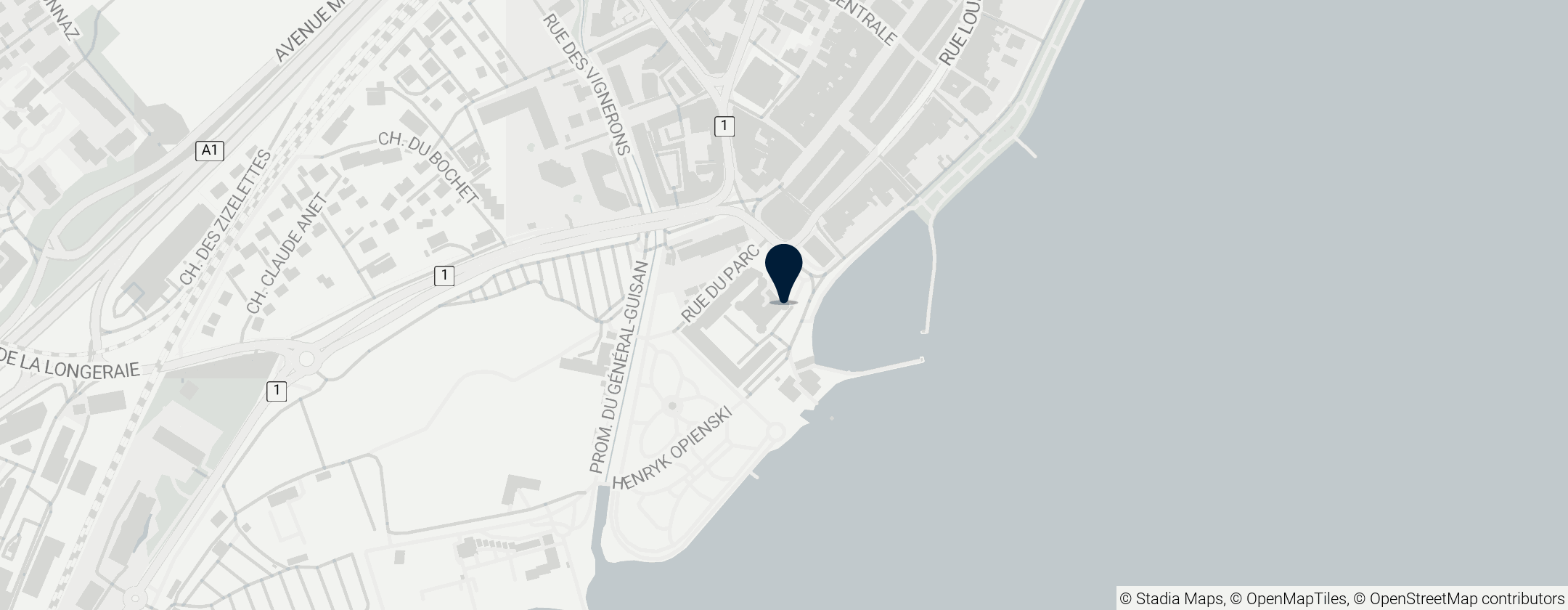 Map of Château de Morges