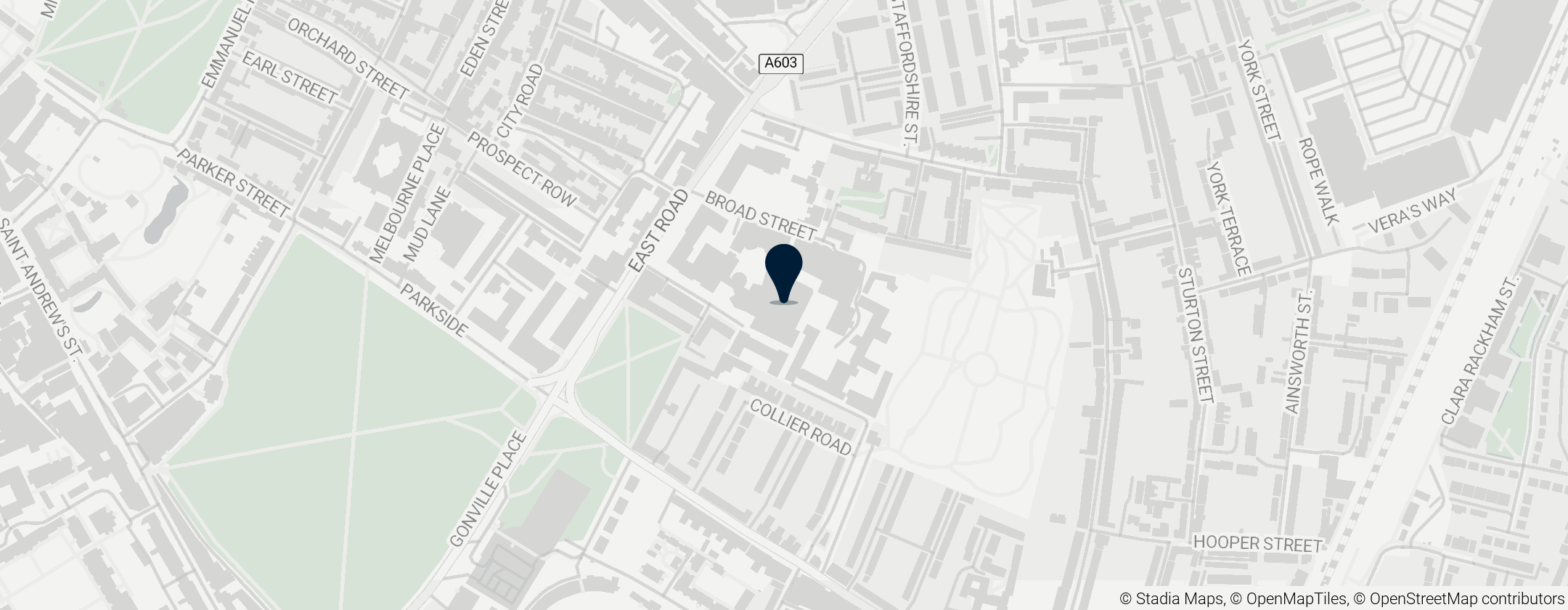 Map of Mumford Theatre