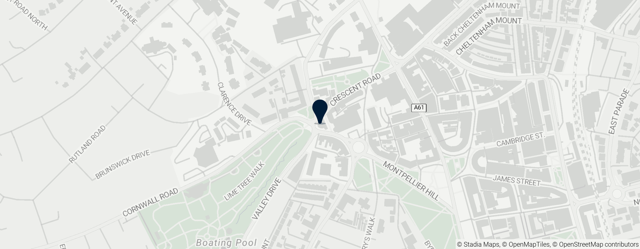 Map of The Royal Pump Room Museum