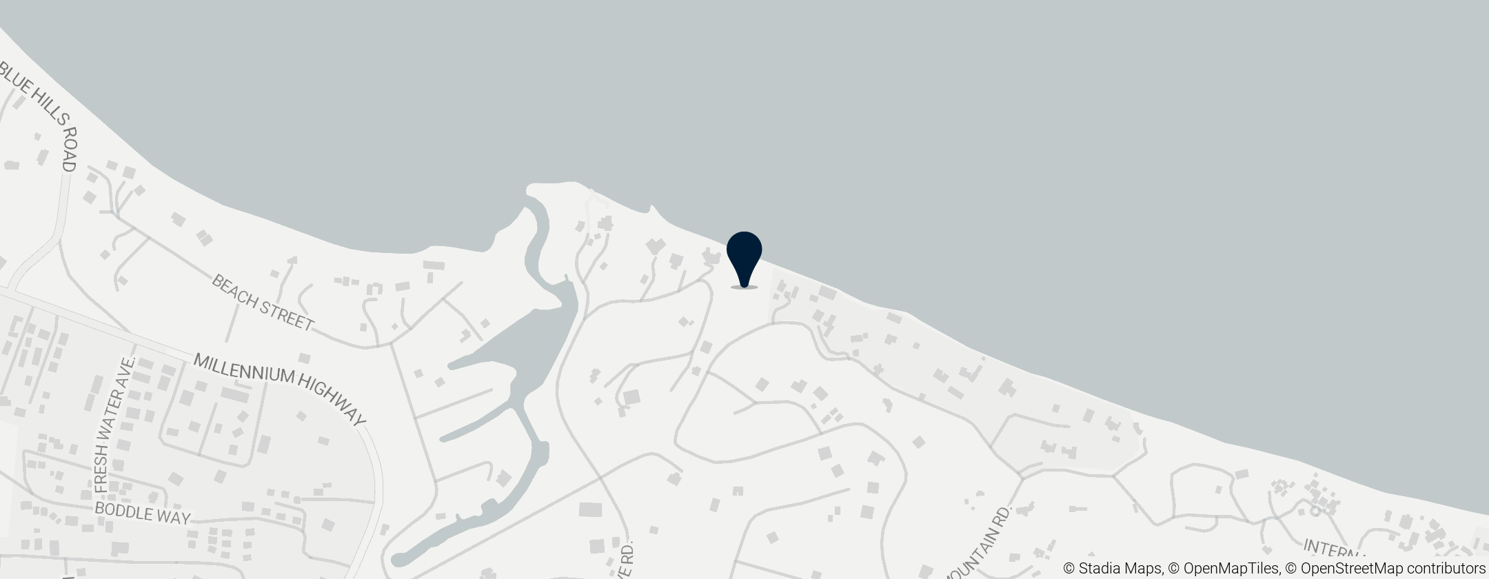 Map of The Cheshire Hall Plantation