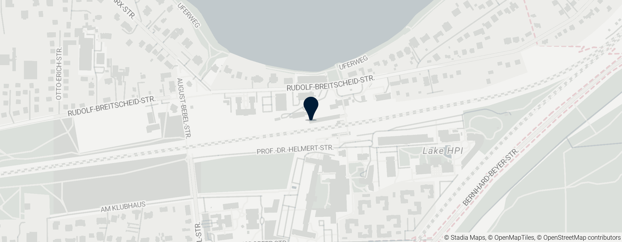 Map of S Griebnitzsee