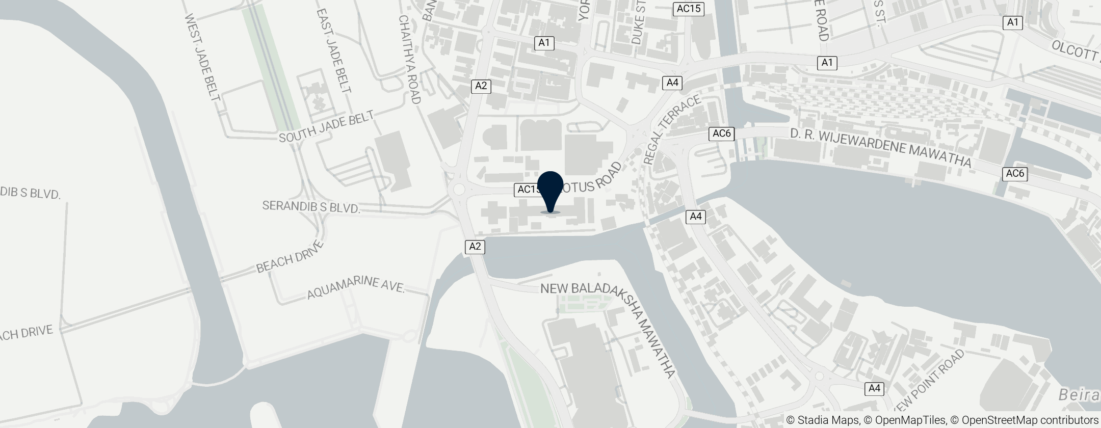 Map of Old Parliament Building