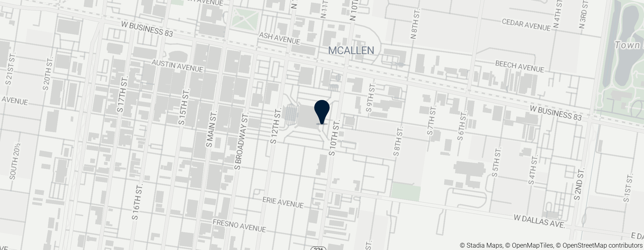 Map of Chase Texas Tower