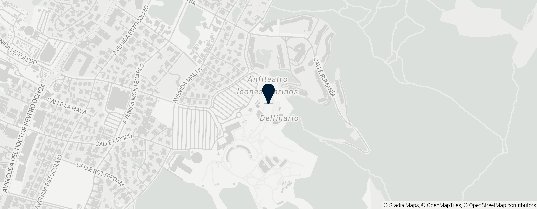 Map of Mundomar Animal Park