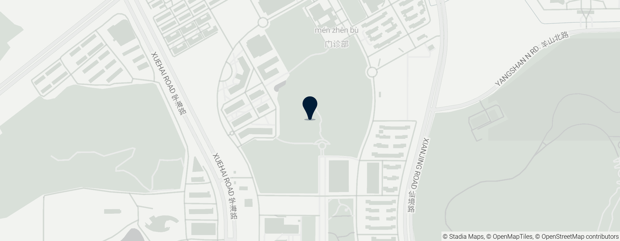 Map of Nanjing University of Posts and Telecommunications (Xianlin Campus)